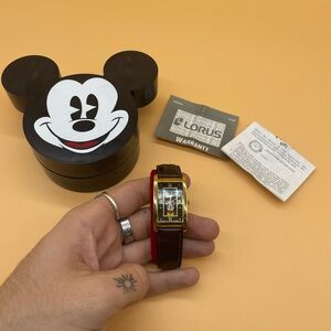 Disney Lorus Vintage Watch. New In Box with Paperwork